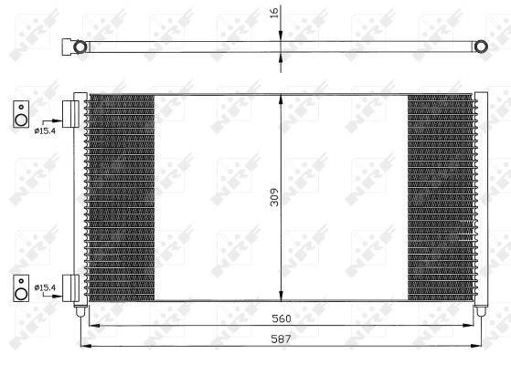 NRF CONDENSATORE