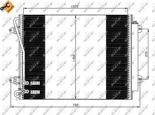 NRF CONDENSATORE