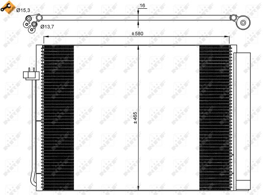 NRF CONDENSATORE