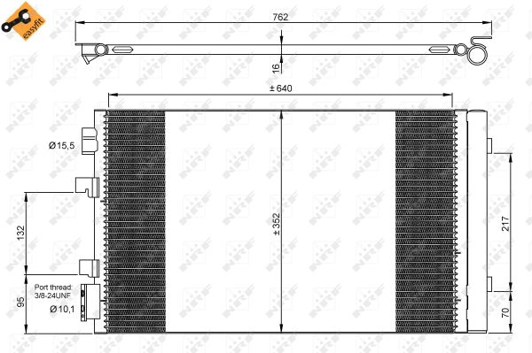 NRF CONDENSATORE