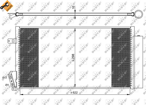 NRF CONDENSATORE