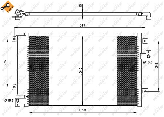 NRF CONDENSATORE