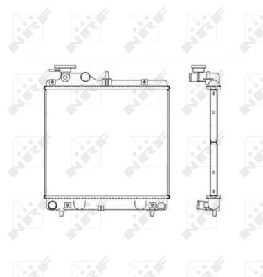 RADIATORE HYUNDAI ATOS 1.0 98-