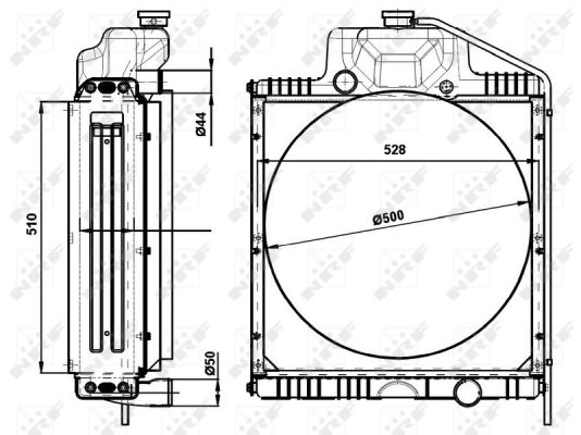 RADIATORE CLAAS CELTIS
