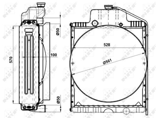 RADIATORE CLAAS CELTIS