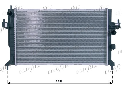 RAD.OPEL CORSA-C 1.7DI +/-AC