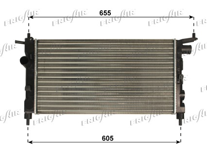 RAD.OPEL CORSA-B 1.2-1.4.