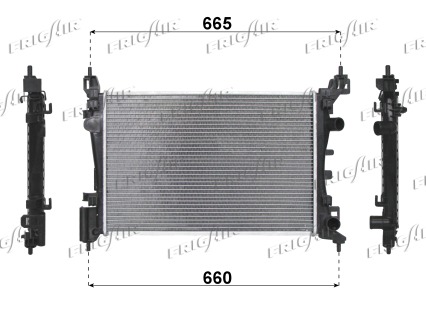 RAD.OPEL CORSA D 1.2 - 1.4   AC