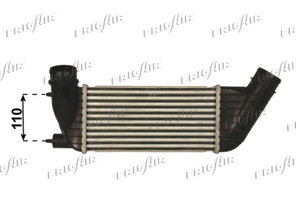 INTERCOOLER CIT. C8-JUMPY 2.0 D 06> MOT. RHR-RHG