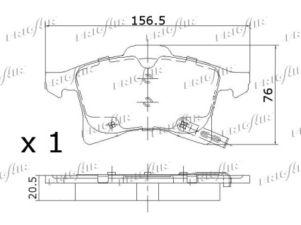 PAS. FRONT OPEL AST