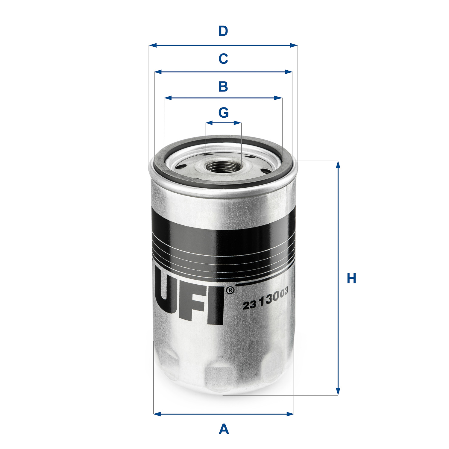 Filtro olio UFI 23.130.03