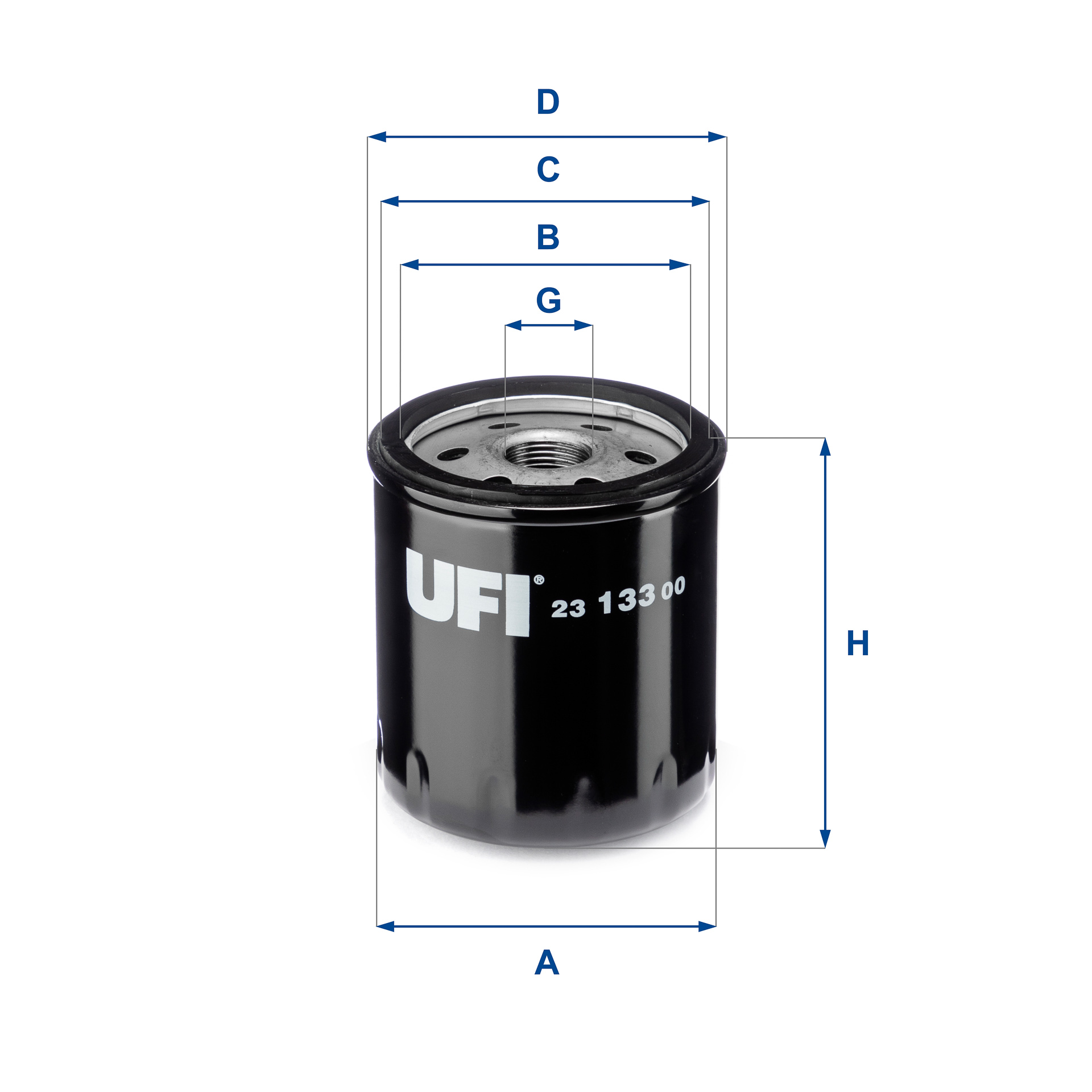 Filtro olio UFI 23.133.00