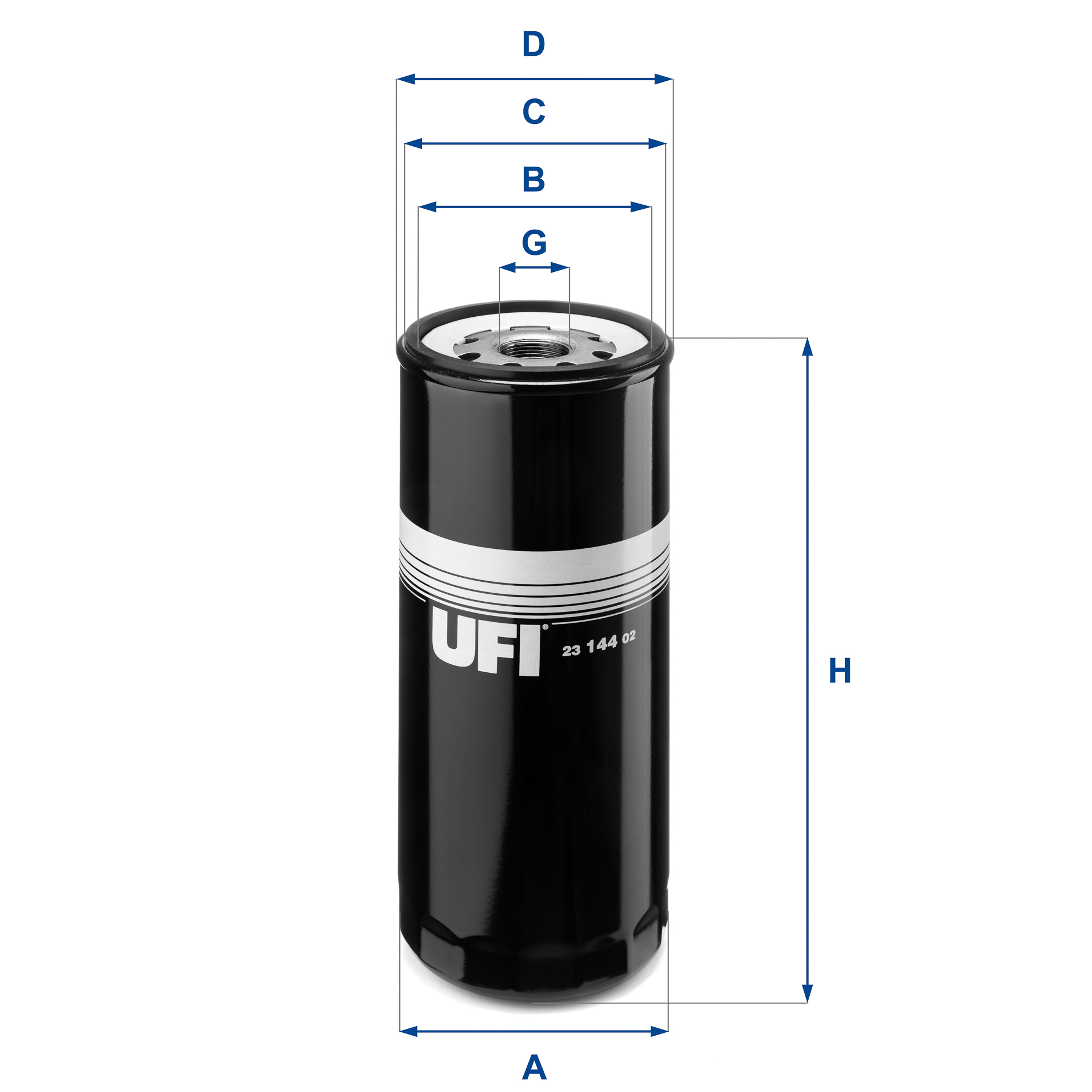 Filtro olio UFI 23.144.02