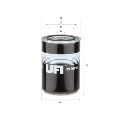 Filtro olio UFI 23.162.02