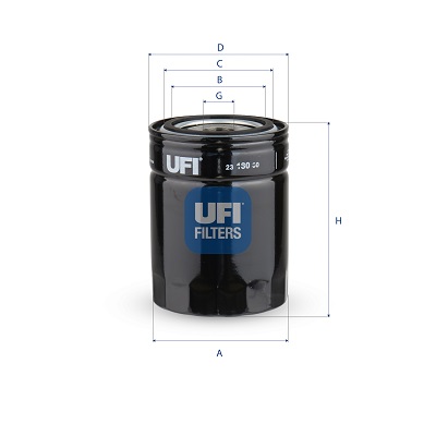 Filtro olio UFI 23.180.00
