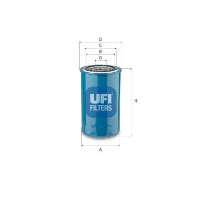 Filtro olio UFI 23.238.00