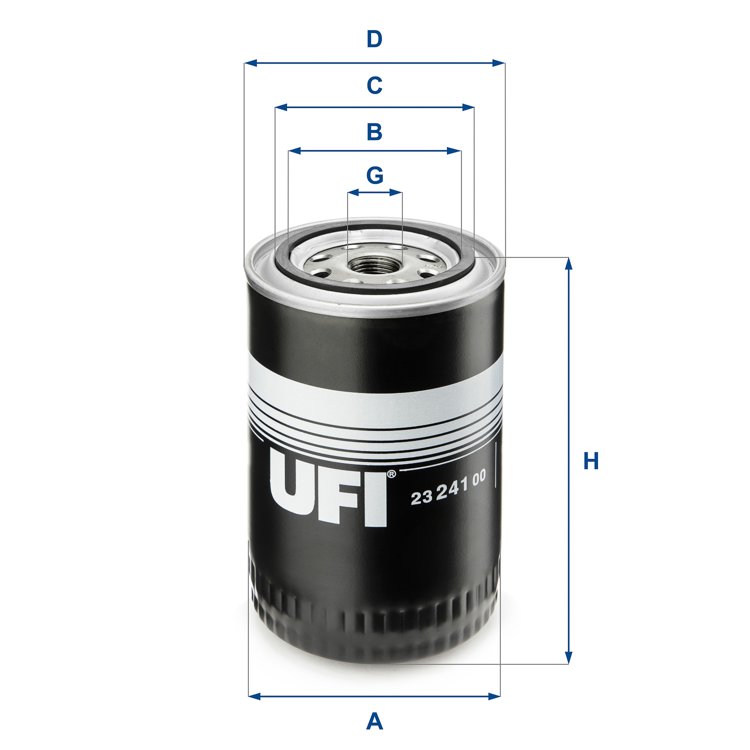 Filtro olio UFI 23.241.00