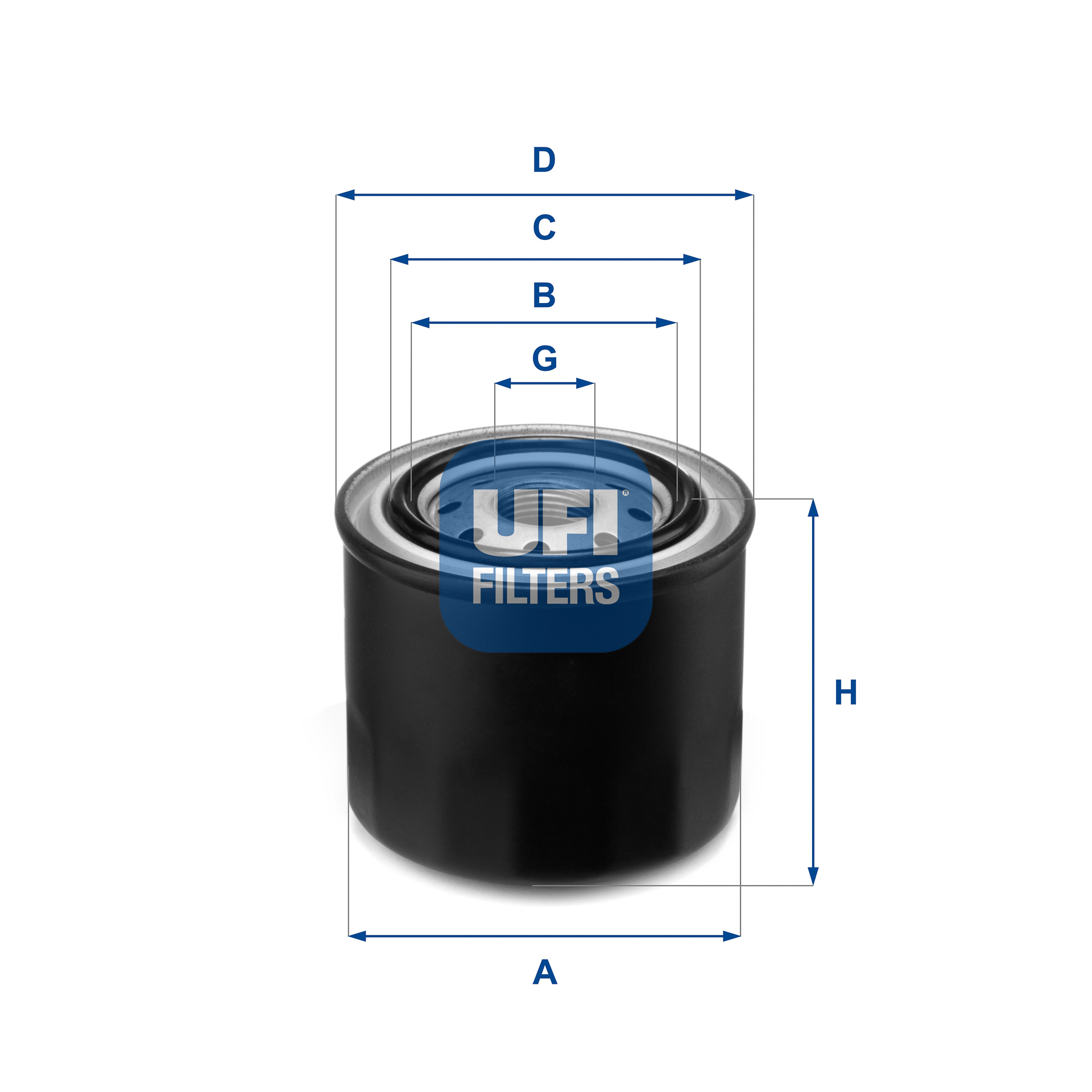 Filtro olio UFI 23.259.00