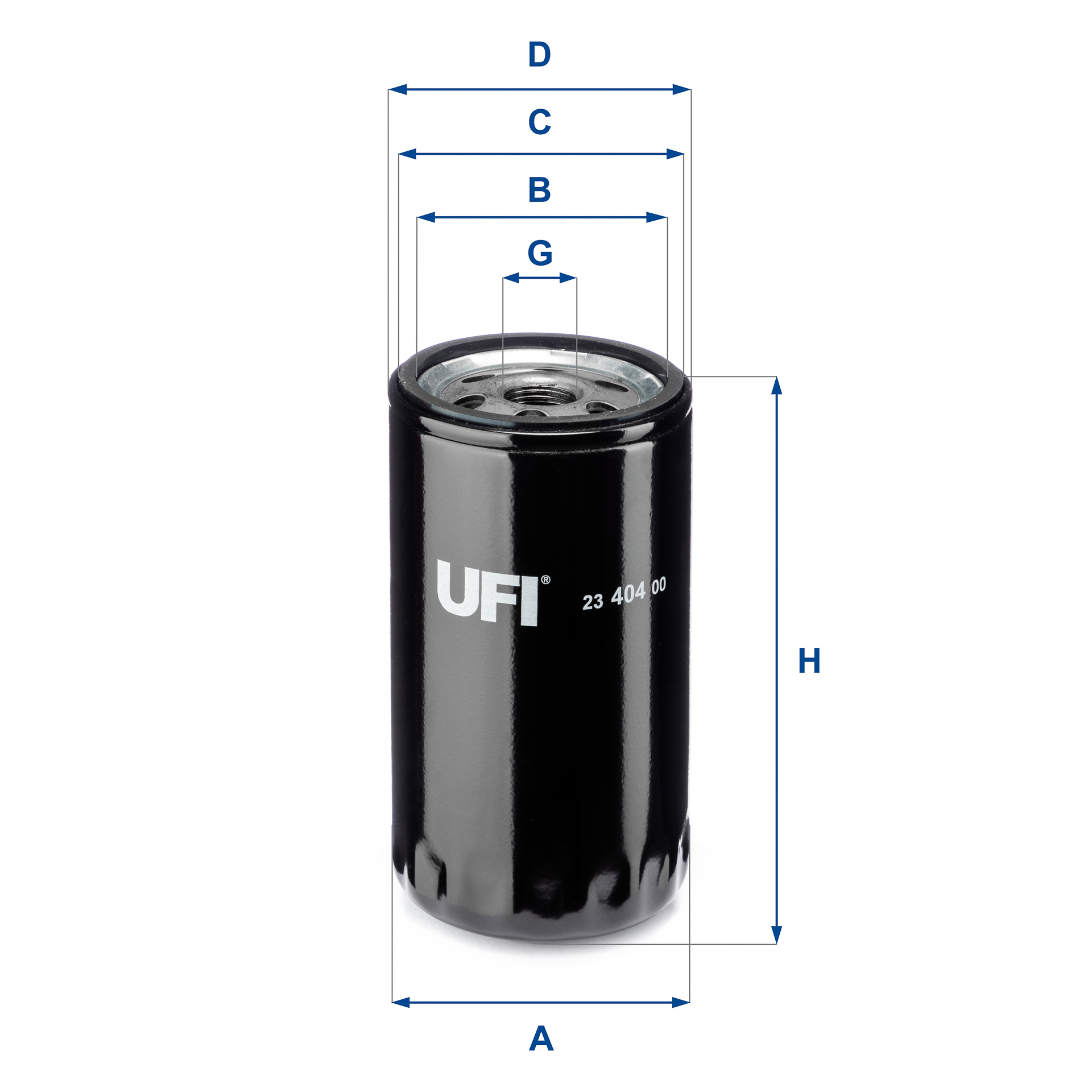 Filtro olio UFI 23.404.00
