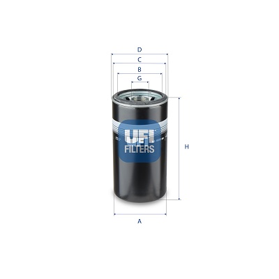 Filtro olio UFI 23.409.00