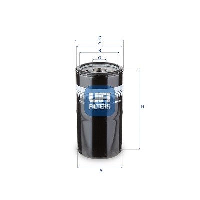 Filtro olio UFI 23.410.00