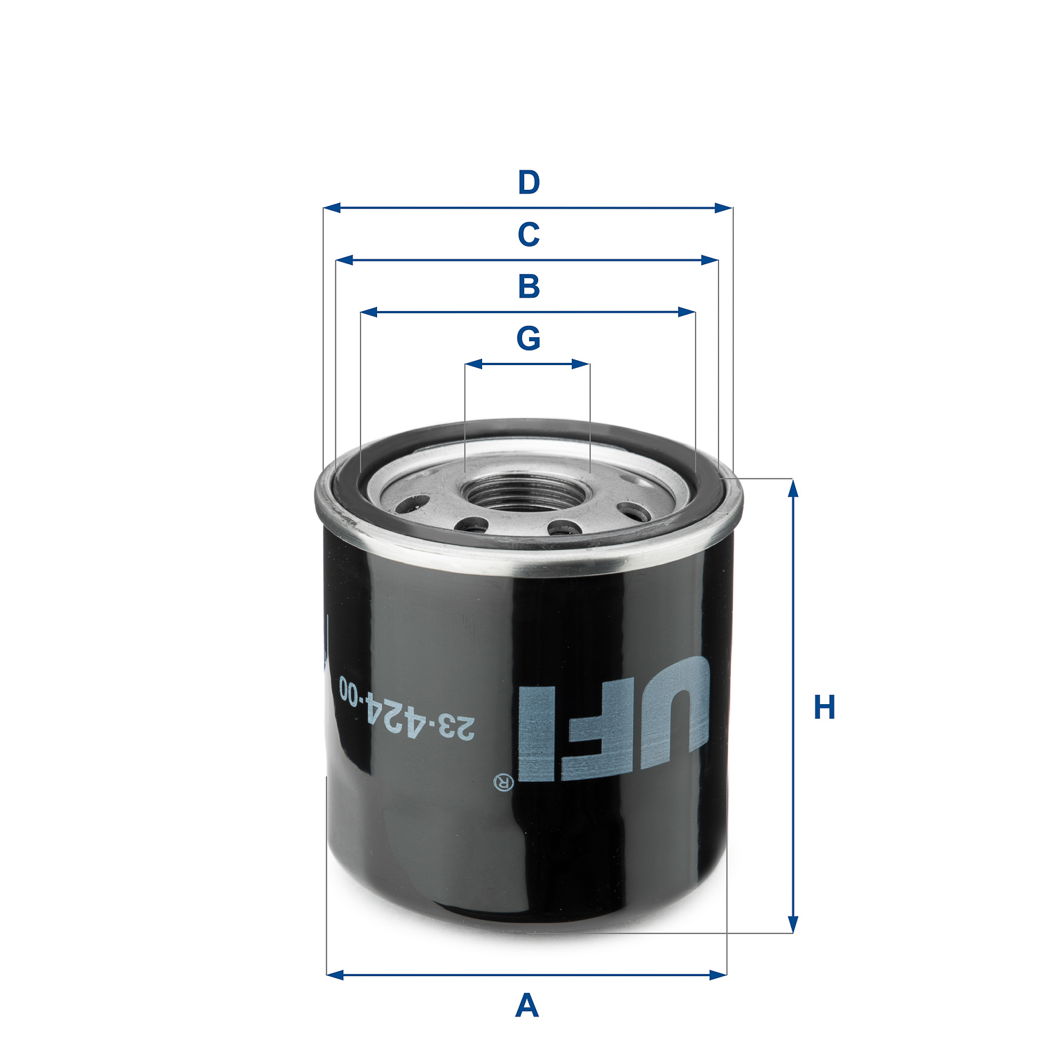 Filtro olio UFI 23.424.00