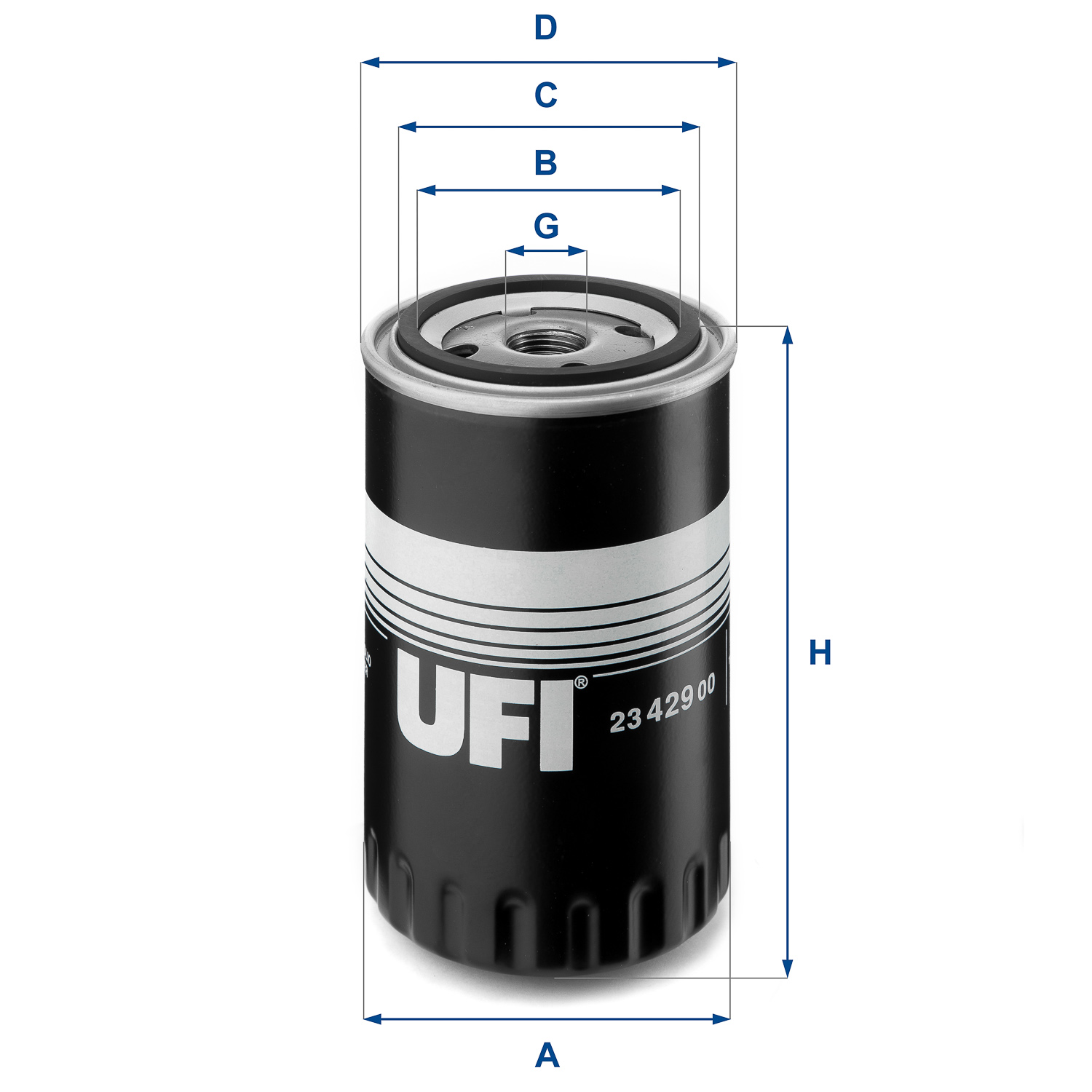 Filtro olio UFI 23.429.00