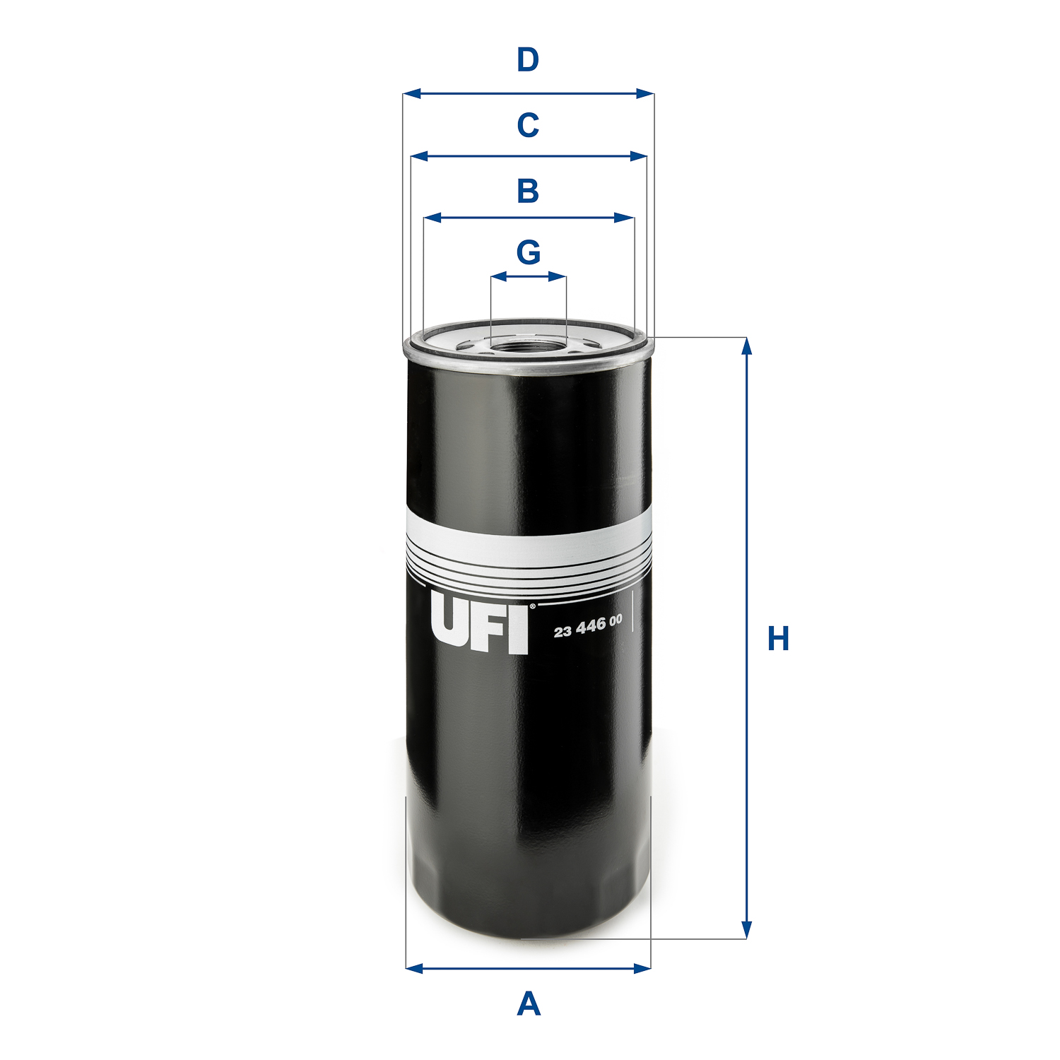 Filtro olio UFI 23.446.00