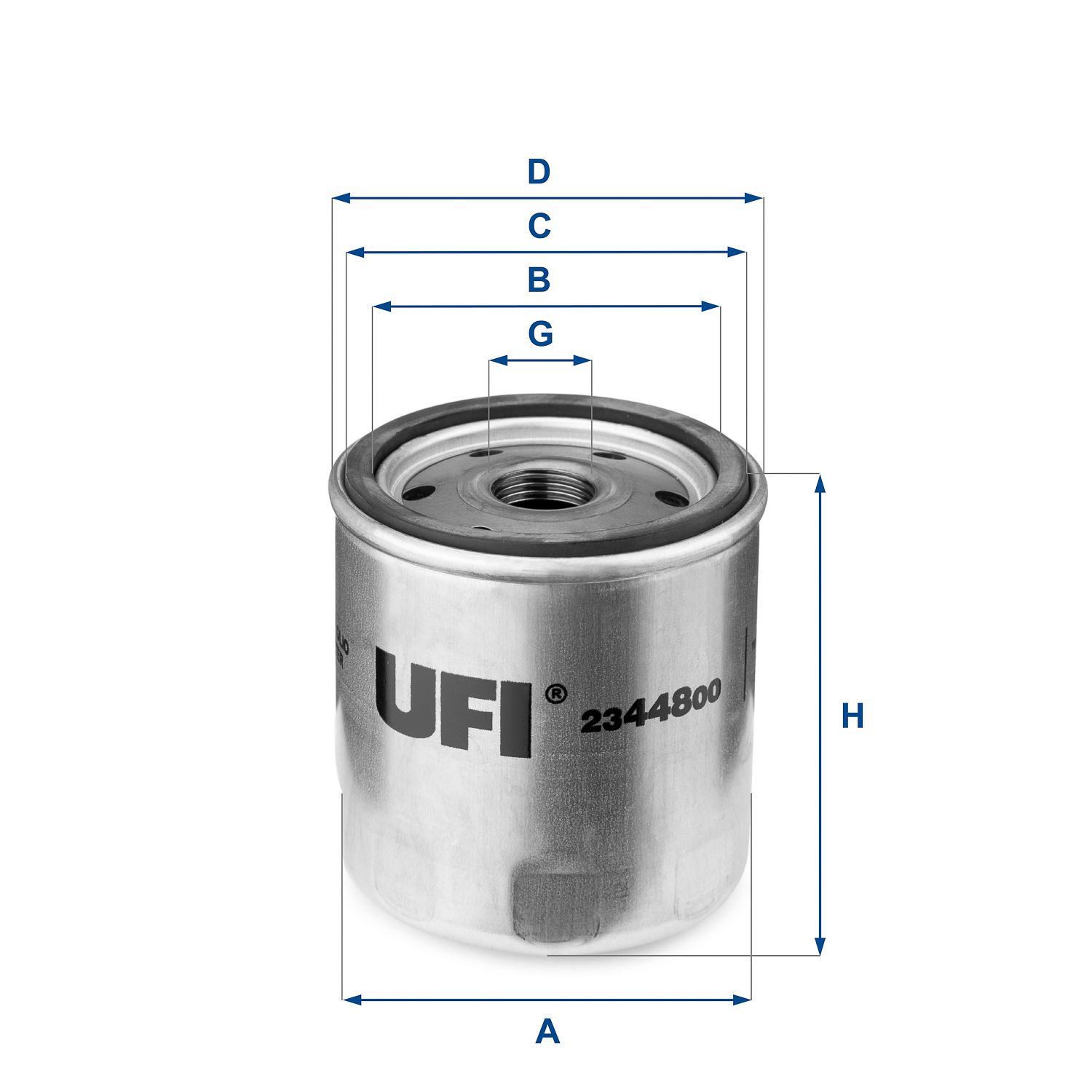 Filtro olio UFI 23.448.00