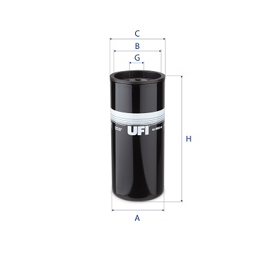 Filtro olio UFI 23.503.00