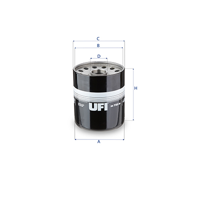 Filtro olio UFI 23.723.00