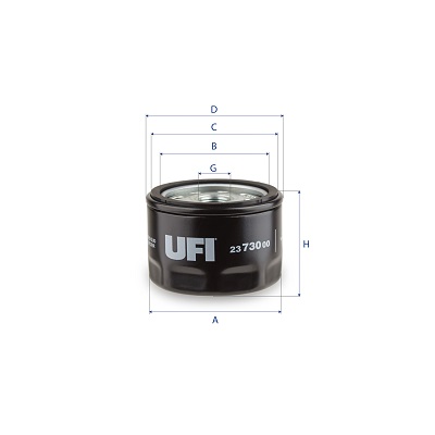 Filtro olio UFI 23.730.00