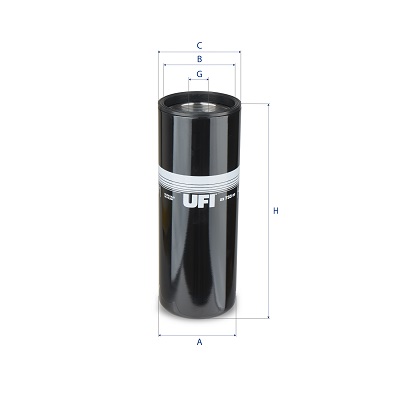 Filtro olio UFI 23.733.00