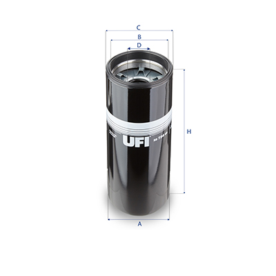 Filtro olio UFI 23.734.00