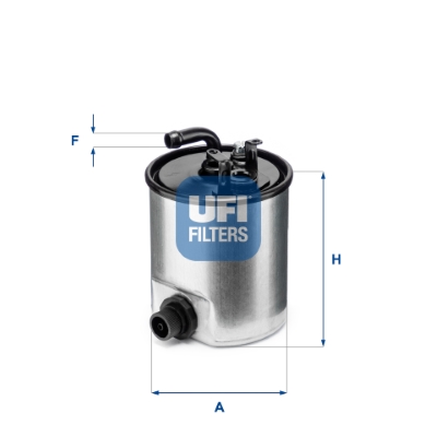 Filtro carburante UFI 24.007.00