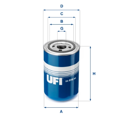 Filtro carburante UFI 24.010.00