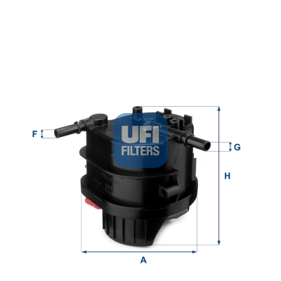 Filtro carburante UFI 24.015.00