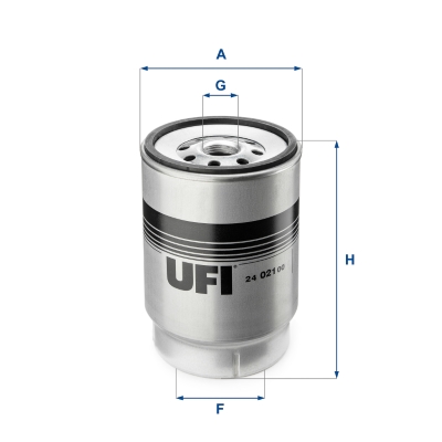 Filtro carburante UFI 24.021.00
