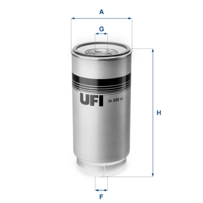 Filtro carburante UFI 24.028.00