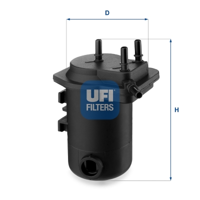 Filtro carburante UFI 24.050.00