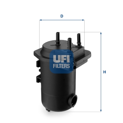 Filtro carburante UFI 24.051.00