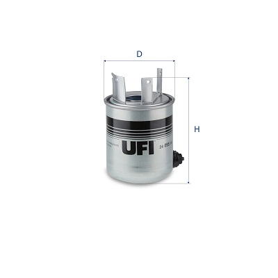 Filtro carburante UFI 24.095.06