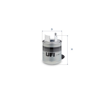 Filtro carburante UFI 24.095.07