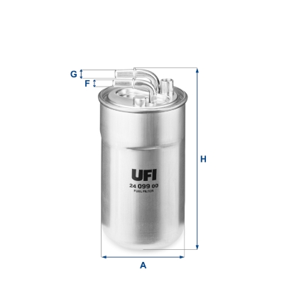 Filtro carburante UFI 24.099.00