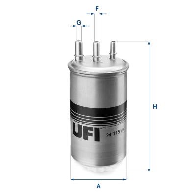 Filtro carburante UFI 24.115.00