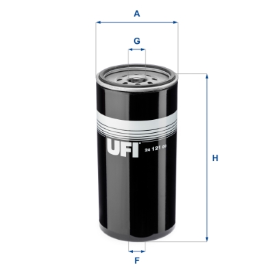 Filtro carburante UFI 24.121.00