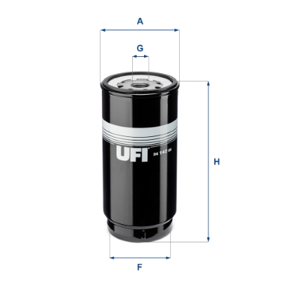 Filtro carburante UFI 24.142.00