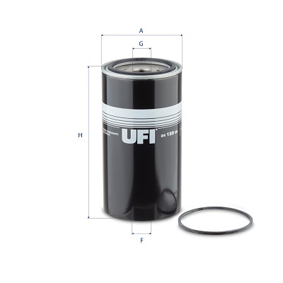 Filtro carburante UFI 24.159.00