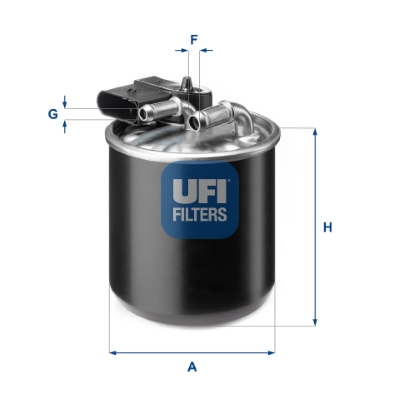 Filtro carburante UFI 24.194.00