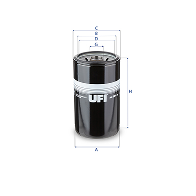 Filtro carburante UFI 24.261.00